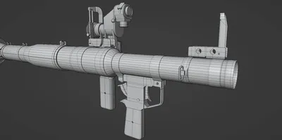 RPG-7 3D Model by luisbcompany