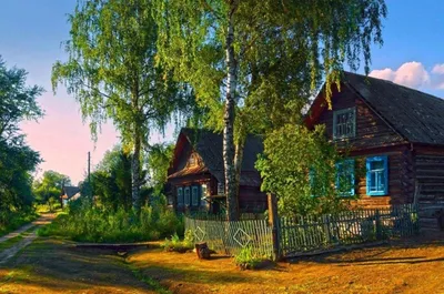 Настоящая русская деревня в фотографиях, вызывающая ностальгию. Вы можете  увидеть это своими глазами. | eka_zimina | Дзен