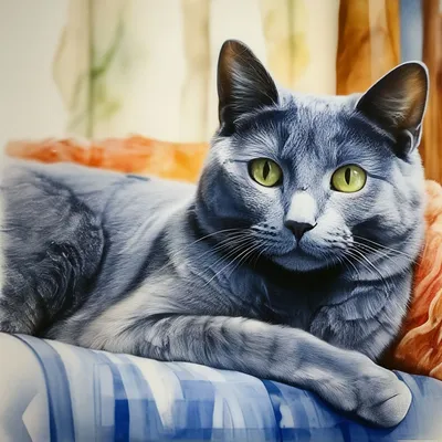 Питомник русских голубых кошек Razdolie предлагает котят от титулованных  родителей, находится в Москве.