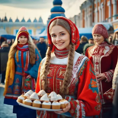 Русская ярмарка 16 века, лотки, …» — создано в Шедевруме