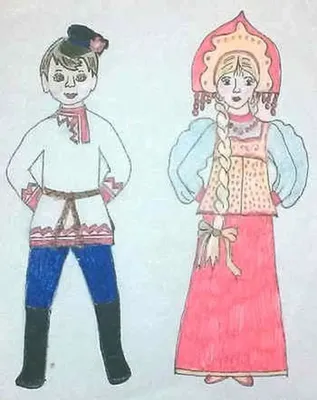 Детский русский народный костюм – отражение культурной традиции