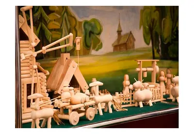 История русской деревянной игрушки - народных художественных промыслов