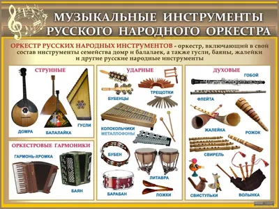 Ударные инструменты народного оркестра | ВКонтакте