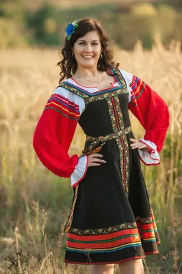 Русский народный костюм, душегрея и сарафан - купить за 59500 руб:  недорогие русские народные костюмы в СПб