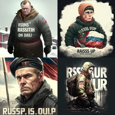 Русские не сдаются» — создано в Шедевруме