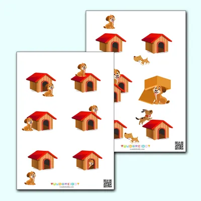 Обучающие карточки для детей «Изучаем предлоги» – распечатать PDF