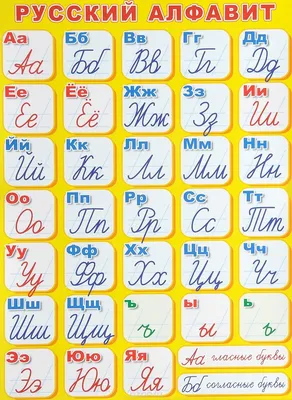 Учимся писать печатные буквы русского алфавита. Тренажёр - Скачать и  распечатать бесплатно