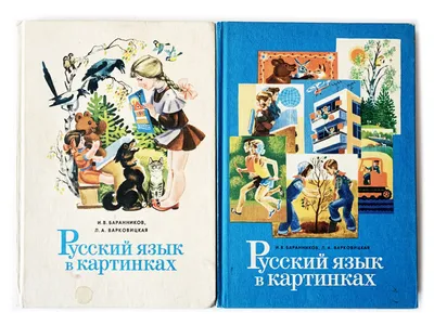 Баранников, И.В.; Варковицкая, Л.А. Русский язык в картинках. Части 1, 2.  1987 г. | Варковицкая Людмила Александровна, Баранников Иннокентий  Васильевич - купить с доставкой по выгодным ценам в интернет-магазине OZON  (909159047)