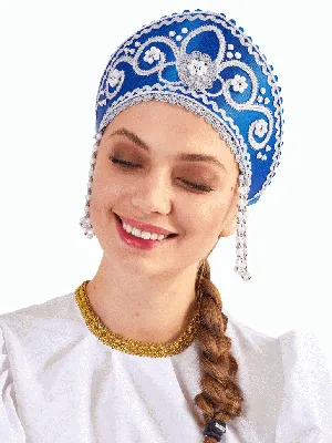 Кокошник русский народный \"Алиса\" - купить по доступным ценам в  интернет-магазине OZON (853439035)