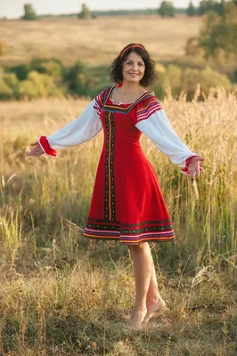 Костюм русской красавицы 125 Русский народный костюм для девочки купить в  интернет-магазине: фото, описание, отзывы