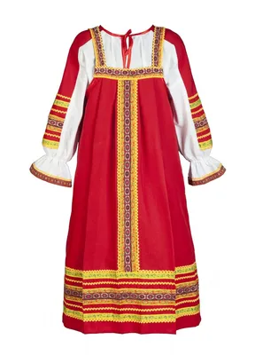 Купить Русский народный костюм \"Дашенька\" детский в магазинах \"Маскарадный  Бум\"