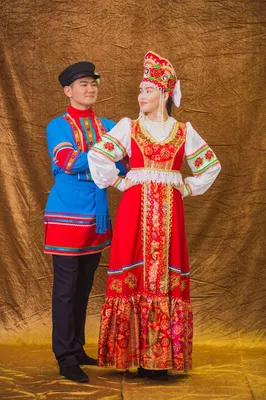 Рязанский женский народный костюм | Прокат русских народных костюмов в  Москве