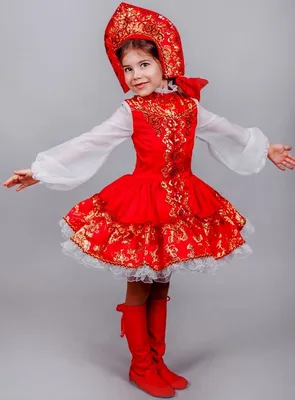 Карнавальный костюм «Русский Народный» для девочки Купить в Москве,  Московской области, России.