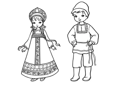 Купить русские народные костюмы для детей по цене от 600 ₽ в Москве