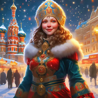Организация нового года в русском стиле в Москве - ART EVENT