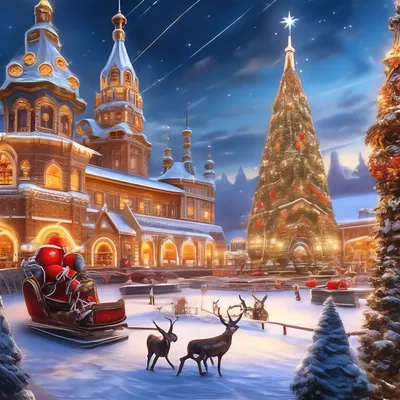 Русский новый год, русский дед …» — создано в Шедевруме