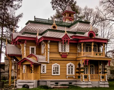 Проект деревянного дома «Русский терем» в Рязани
