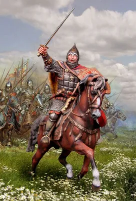 Русский витязь, XIV век. РВ613, М1:30. | Medieval, Arms and armour,  Cavalryman