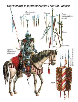 Древний Русский воин, в остроконечном…» — создано в Шедевруме