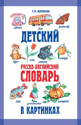 Детский русско-английский словарь в картинках, Г. П. Шалаева – скачать pdf  на ЛитРес