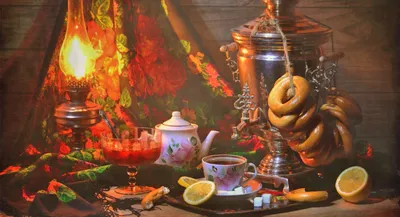 Картина по номерам \" Русское чаепитие с вареньем. Натюрморт. Пирог.\" 40х50  — купить в интернет-магазине по низкой цене на Яндекс Маркете
