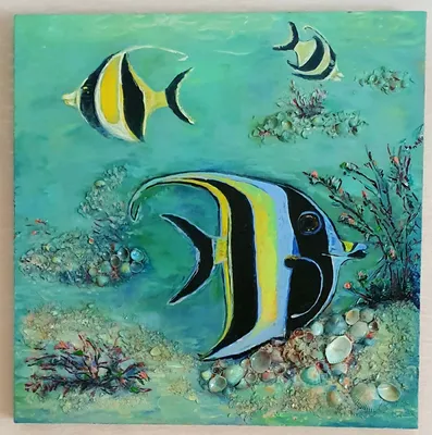 Фотообои Рыбки Красного моря купить на стену • Эко Обои