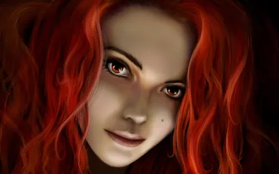 Рыжая Девушка, Лимон, Зелёные Глаза, Веснушки | Beautiful paintings, Art,  Illustration