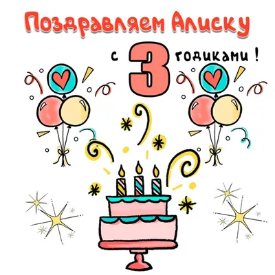 Прикольная открытка с днем рождения Алиса - поздравляйте бесплатно на  otkritochka.net
