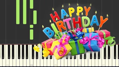 Открытка музыкальная с Днем рождения | Музыкальные Открытки Бесплатно