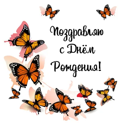 Мотыльки и бабочки: открытки с днем рождения женщине - инстапик | Открытки, С  днем рождения, Современная открытка