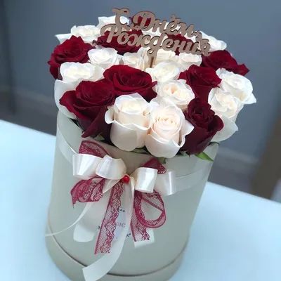 С днем рождения букет красных роз - красивые фото
