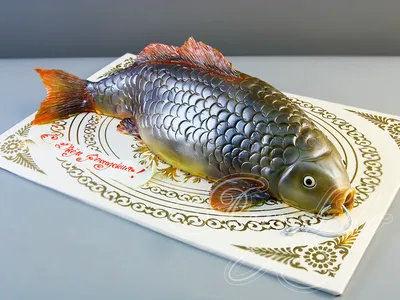 Торт знак зодиака рыбы (8) - купить на заказ с фото в Москве