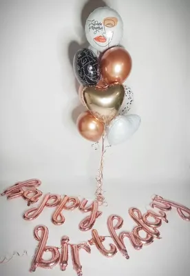 Воздушные шары набор С днем рождения шарики декор Спешарики 14515866 купить  в интернет-магазине Wildberries