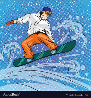 Наклейка интерьерная для декора Сноубордист на доске спорт сноуборд купить  по выгодной цене в интернет-магазине OZON (1259401234)