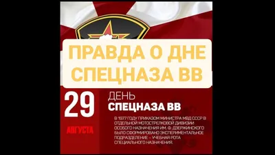 День спецназа 2024: какого числа, история и традиции праздника