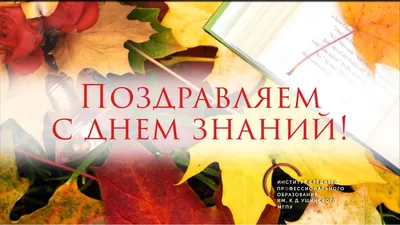 Поздравляем с Днём знаний! – Новости – Жуковское управление социальной  защиты населения