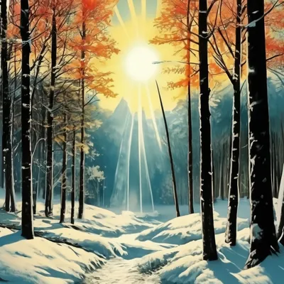 Картинки доброе утро снег зима (63 фото) » Картинки и статусы про  окружающий мир вокруг