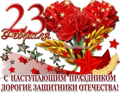 С наступающим 23 февраля!