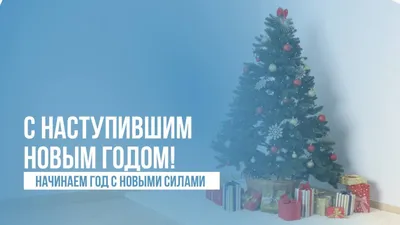 С наступающим Новым Годом!