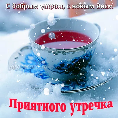 С добрым зимним утром и хорошим днем друзья Доброе утро Видео открытка -  YouTube