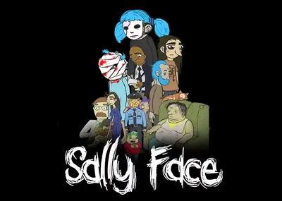Плакат \"Салли Фейс, Sally Face\", 60×43см (ID#1009608655), цена: 190 ₴,  купить на Prom.ua