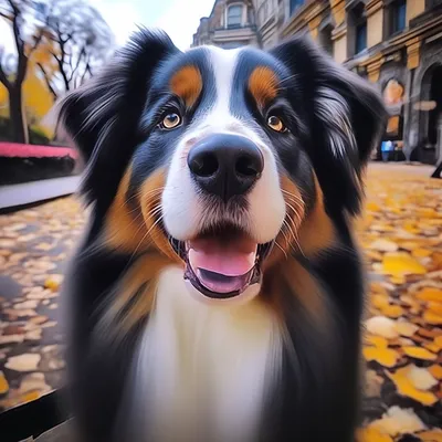 Самая красивая в мире собака» — создано в Шедевруме