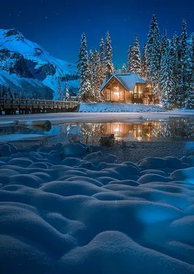 Самые красивые зимние картинки (50 лучших фото)