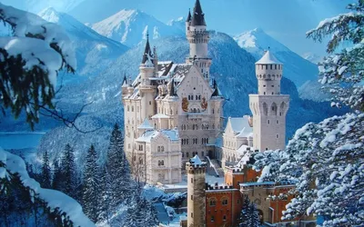 Самые красивые зимние замки мира | Путешествия, туризм, наука | Дзен
