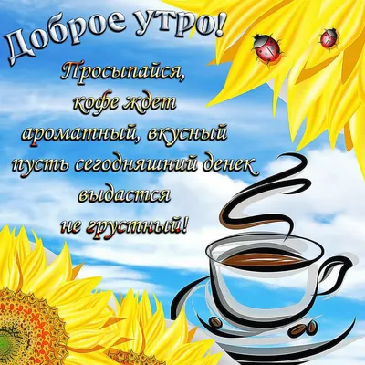 💗☕️🌷Доброе Утро! Хорошего Дня! Заряд Позитива на Весь День!💞 - YouTube