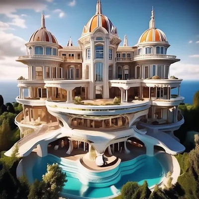 Самый красивый дом в мире» — создано в Шедевруме