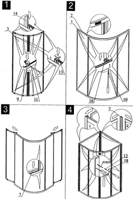 инструкция по сборке душевых кабин