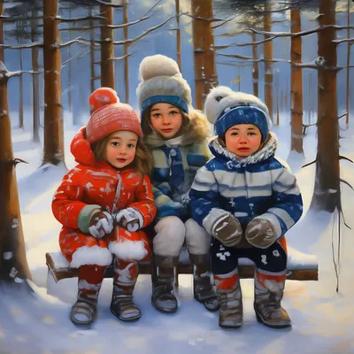 Активный детский отдых зимой - Детский сад №119 г. Калининград