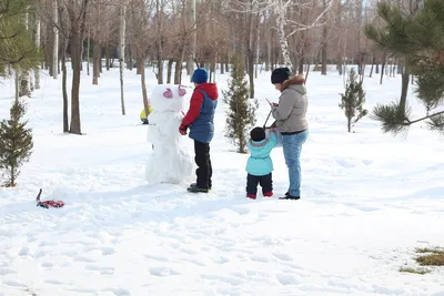 Большая счастливая семья, удовольствие в парке зимы в крытом снегом  Стоковое Фото - изображение насчитывающей детство, дочь: 168383678