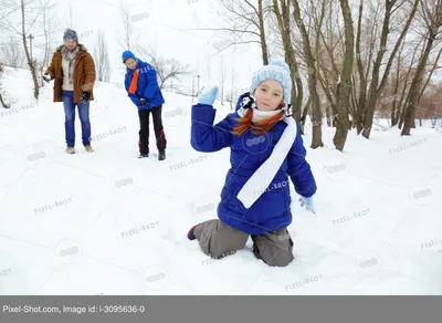 Мама, папа, я — и зимой спортивная семья! » Сайт школы № 68 г. Липецка